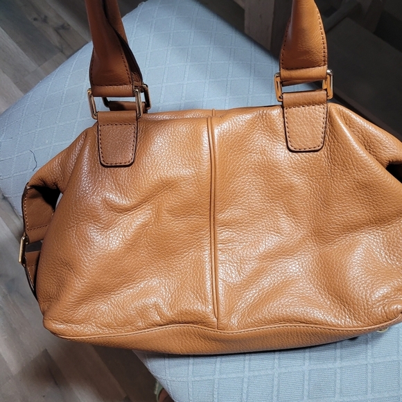 Michael Kors Leather Satchel Shoulder Bag Euc - Picture 3 of 7